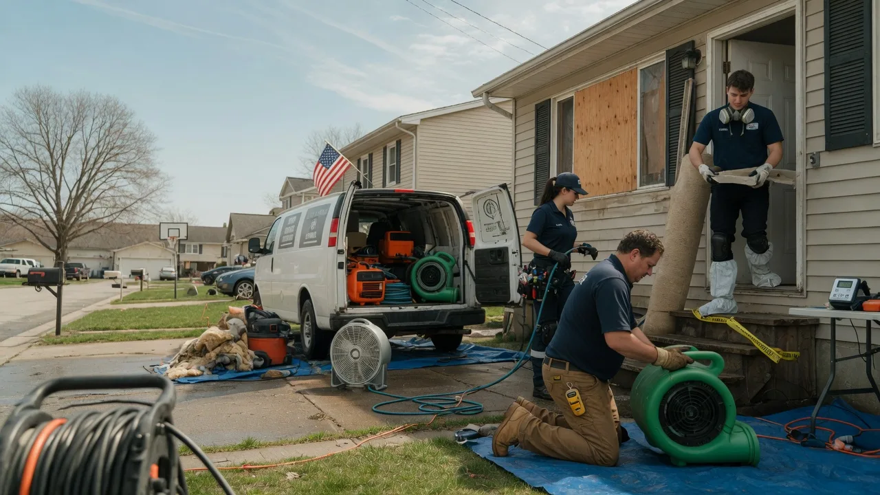 Water Damage Restoration in Reading, MA near me